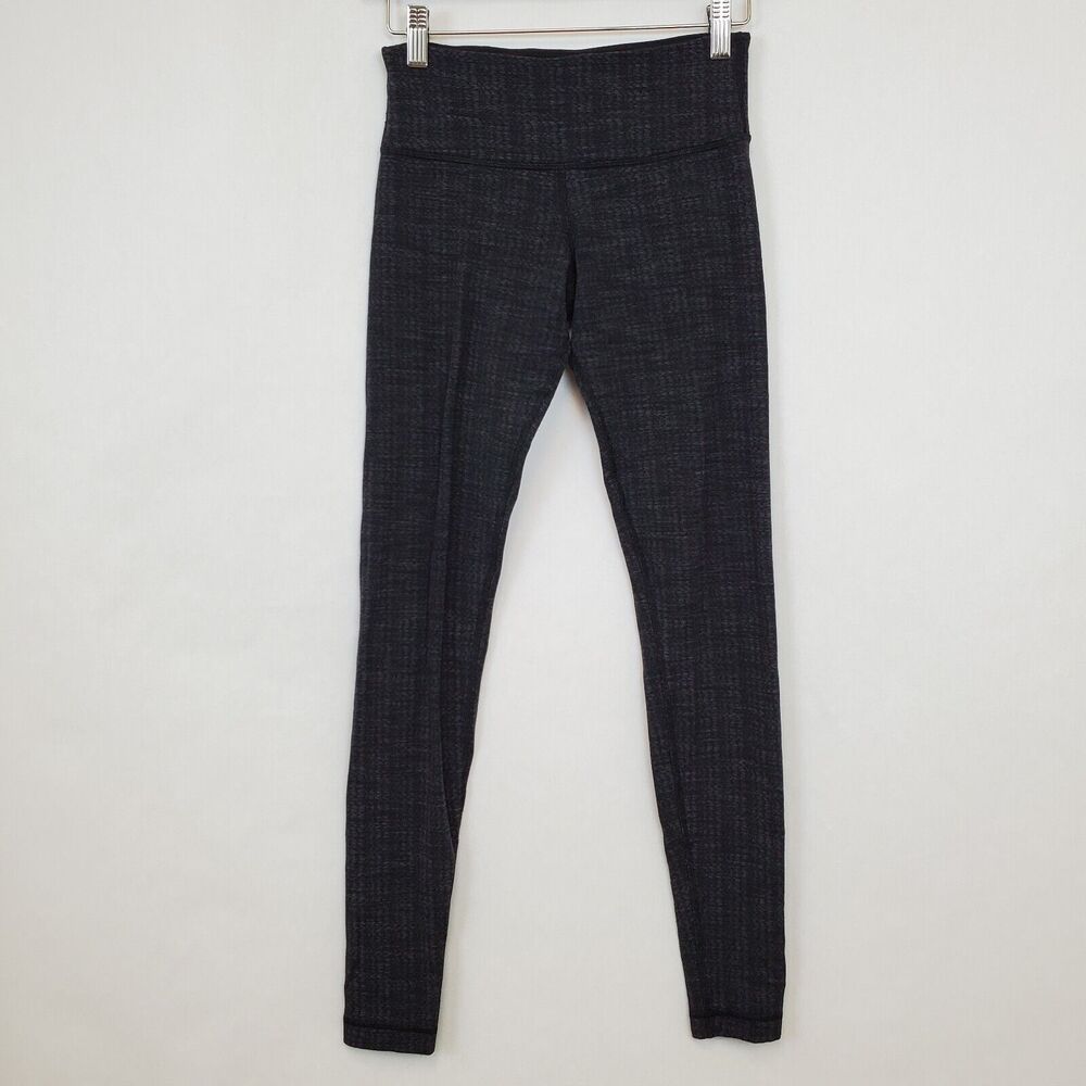 Lululemon Leggings Womens‎ 4 Mid Rise 29" Yoga Athletic Stretch Gym Workout Run